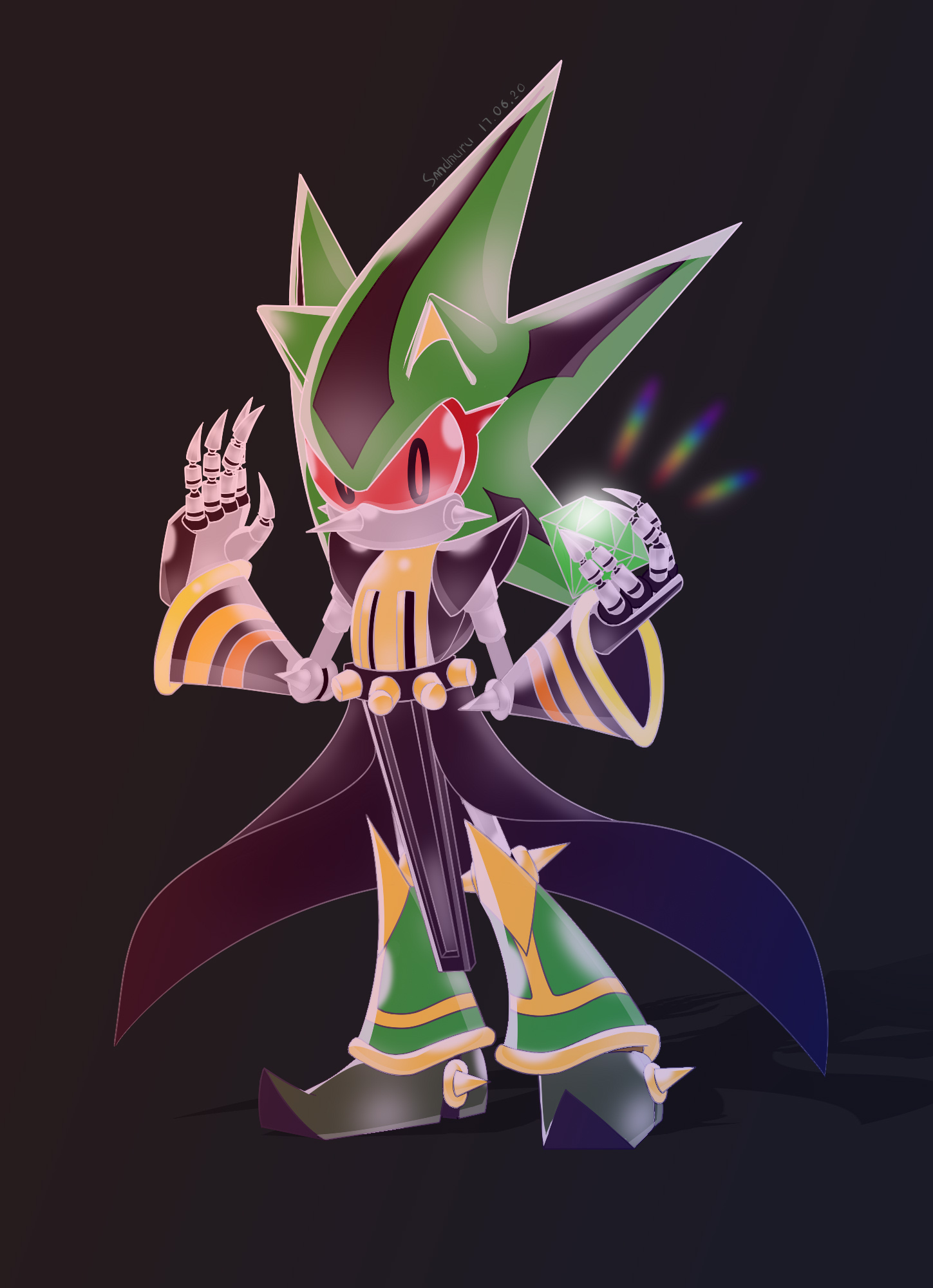 Neo Metal Sonic by arminarlert889 on DeviantArt