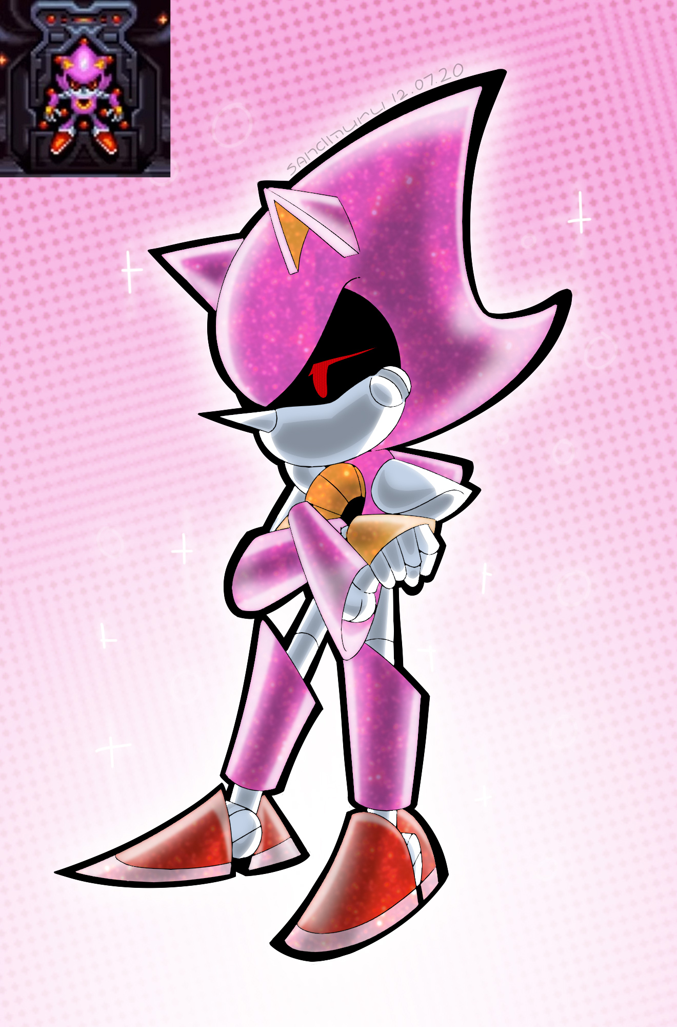 Neo Metal sonic by Sawcraft1 on DeviantArt