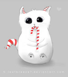 Candy Cane Cat