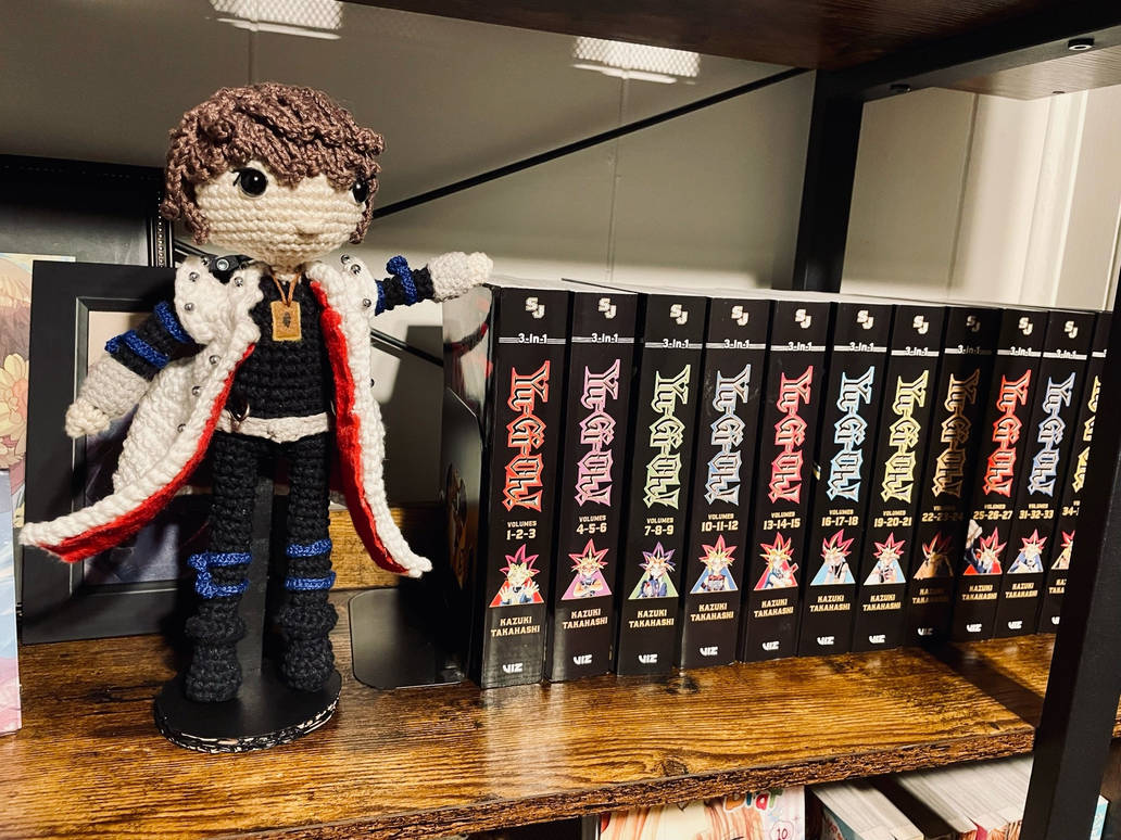 Seto Kaiba Crochet Doll by DarkAngelTengu on DeviantArt