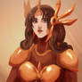 I just drew Leona from League of legends