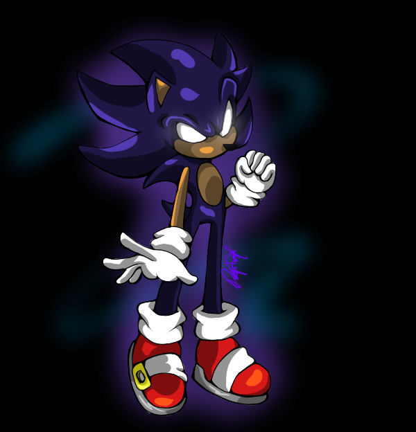 Dark Sonic by artsonx on DeviantArt