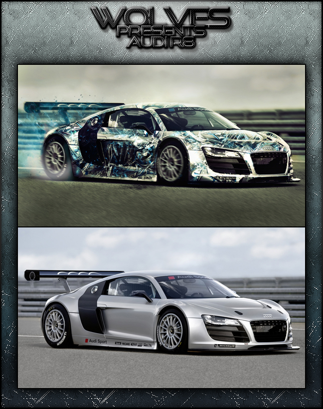 Audi R8 Before-After