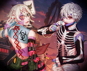 KANIBARU - Suzuya Juuzou and Kaneki Ken by 34Kai