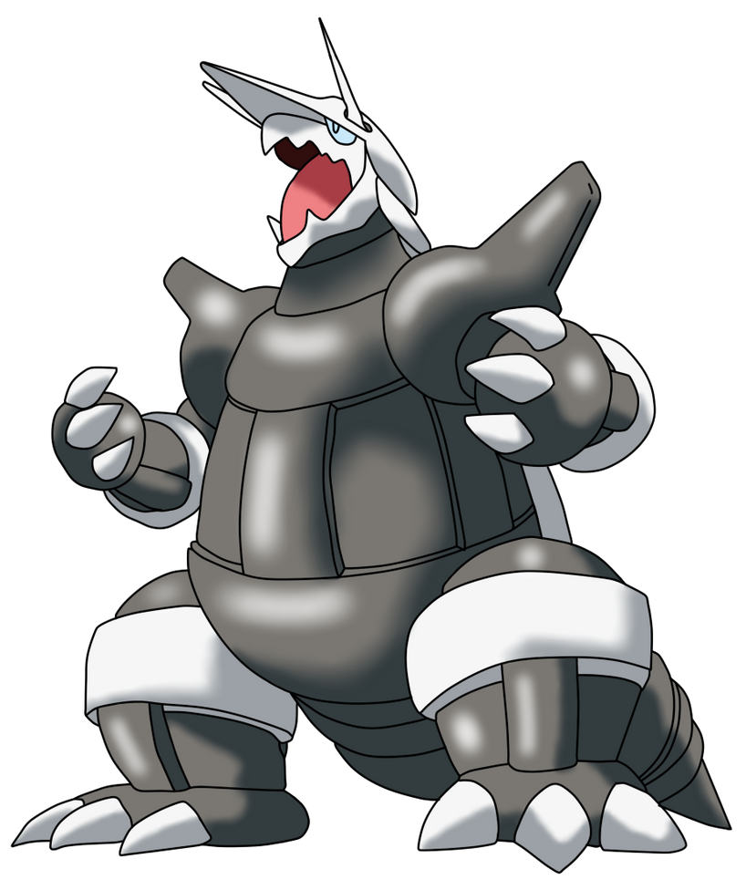 Aggron by asdons on DeviantArt