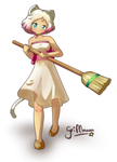 A clean house is a happy home by Frappuchii