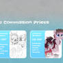 Commissions Price Sheet