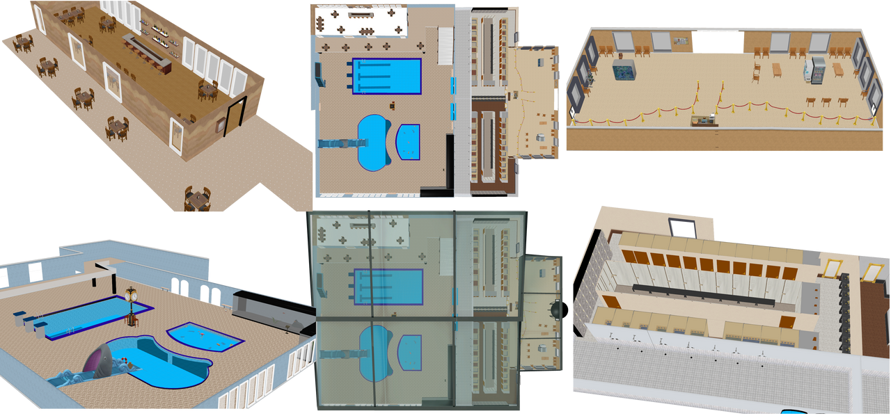 public pool (piscine municipale) by missaiane on DeviantArt