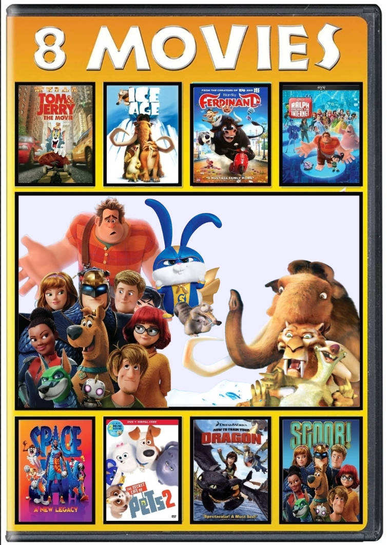 8 Animated Movie Collection: Volume 1 by ortiz3949 on DeviantArt
