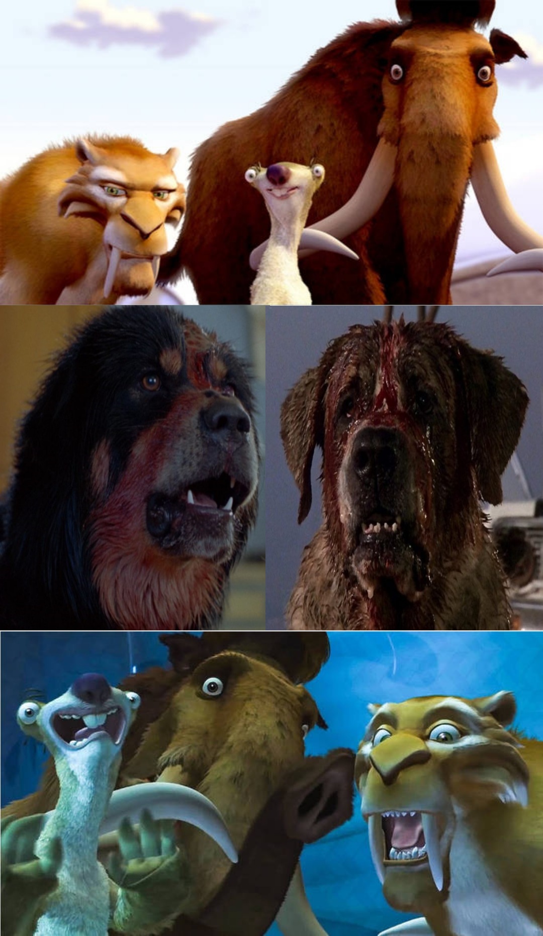 The Ice Age Gang Gets Scared of Max 3000 and Cujo by ortiz3949 on ...