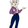 Modern Elsa (Pink and Purple Version)