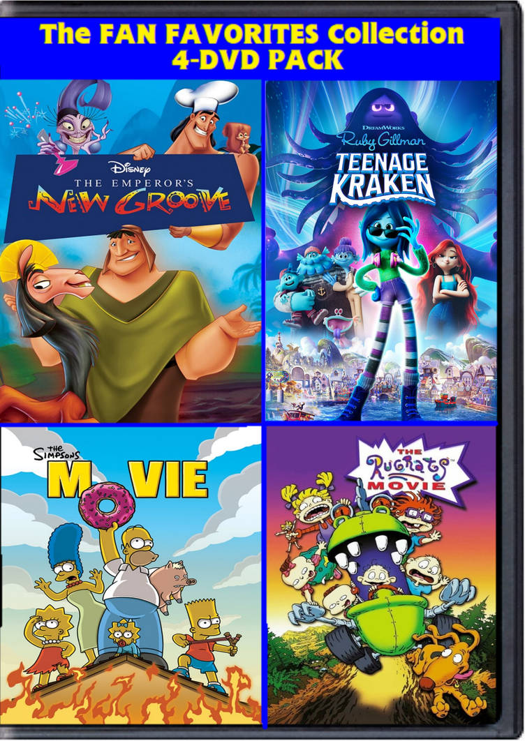 The Fan Favorites Collection 4-DVD Pack by ortiz3949 on DeviantArt