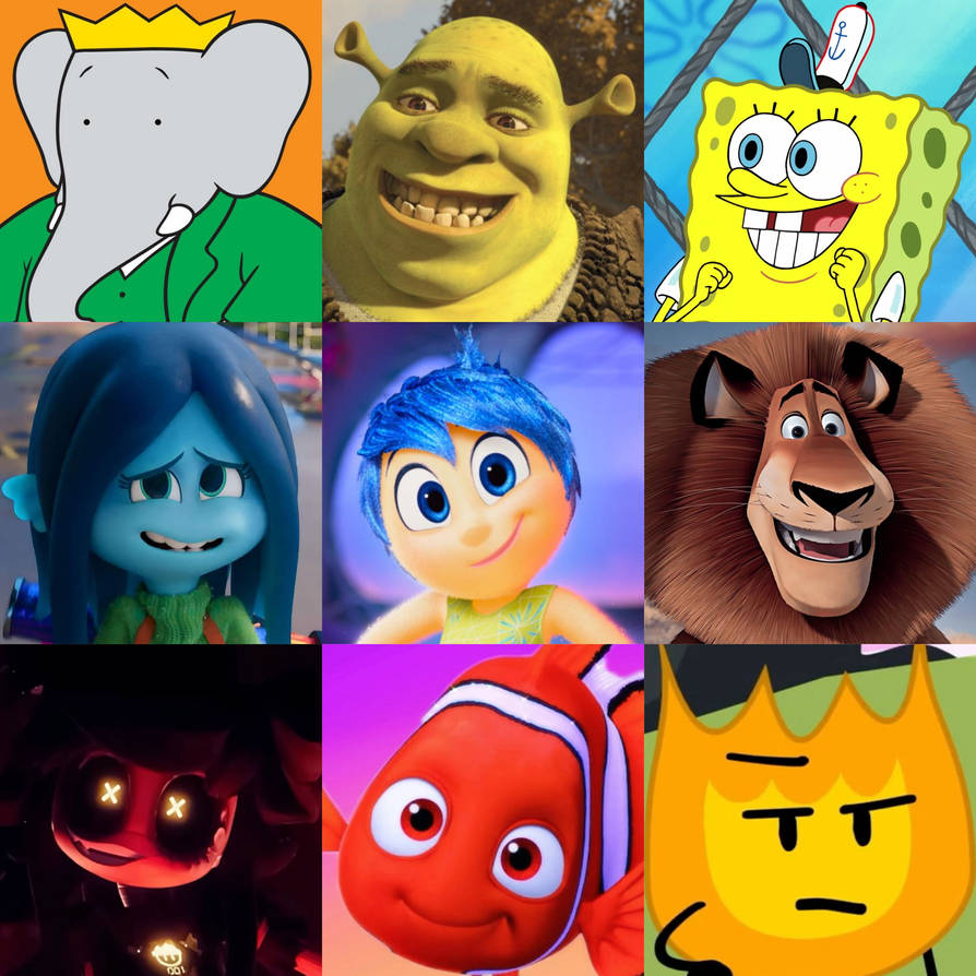 Current Fun Characters Nine Cool and Awesome Characters #2 by ortiz3949 on DeviantArt