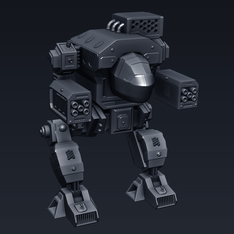 Mech 01(Dire wolf)