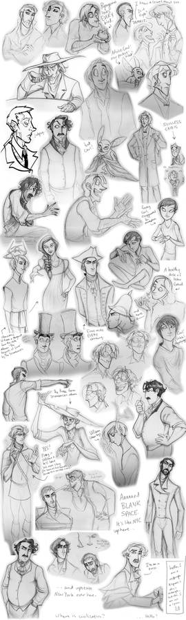 FREAKIN HUGE sketch dump