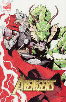 thor vs fin fang foom