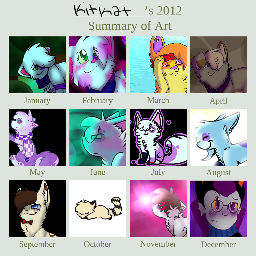 2012 Art Summary Blank By Dustbunnythumper-d5kx2me