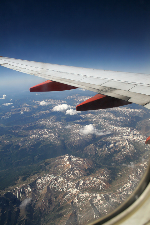 Over the Rockies