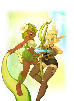 Wakfu : Amalia and Evangeline