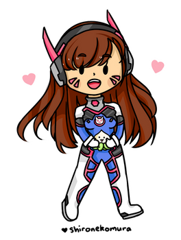 Overwatch : D.Va Chibi