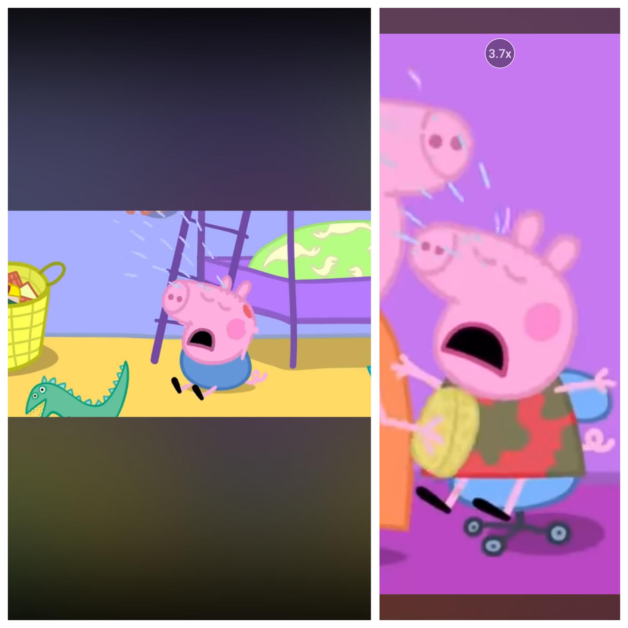 Peppa and George Pig Crying by Rianebububaba on DeviantArt