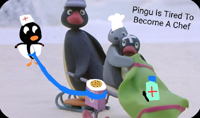 Chef Robby Helps Pingu That He Burst By Medicine by Rianebububaba on ...