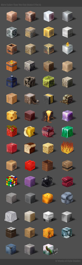 Material Cubes