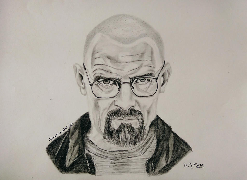 Walter white drawing by Mohd Shad Mirza by iamshadmirza on DeviantArt