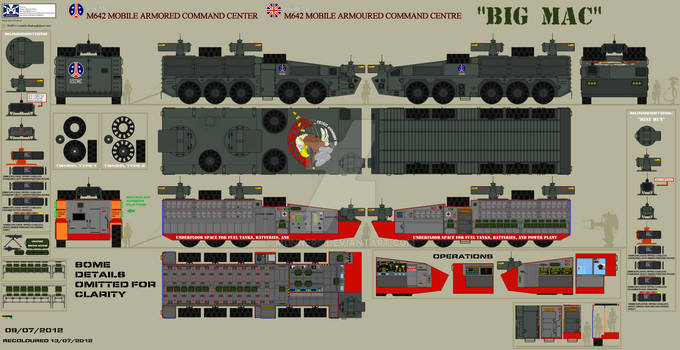 M642 Mobile Armoured Command Centre 'Big Mac'