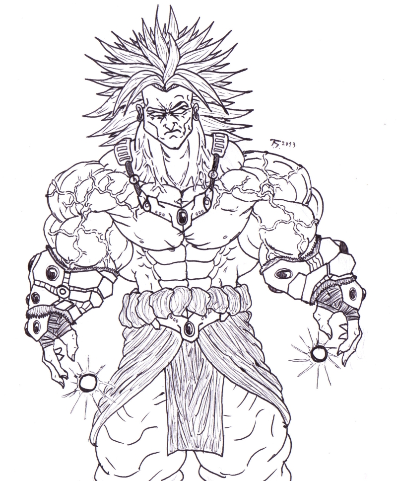 Broly Redesign 2013