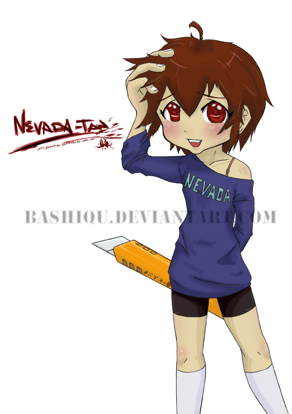 fanART: Nevada-tan by BashiQu on DeviantArt fanART: Nevada-tan by BashiQu on DeviantArt