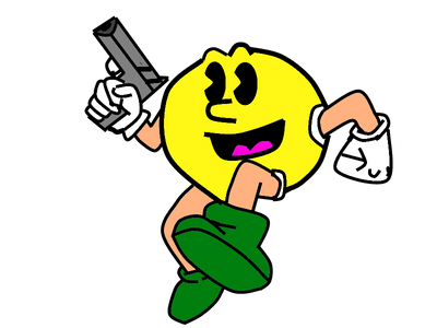 Bad Pacman Bad Pacman +colored+ by hobo5788 on DeviantArt