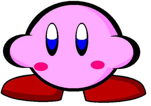 Microsoft Paint Kirby