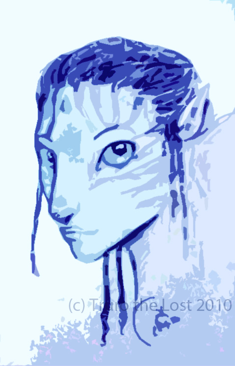 AVATAR :: Simple Na'vi sketch