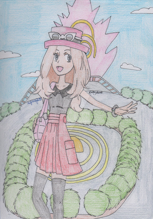 Pokemon - Serena in Anistar City