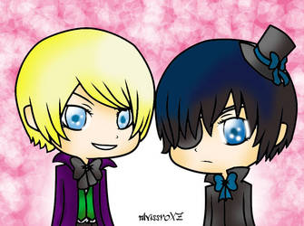 Alois and Ciel Cute