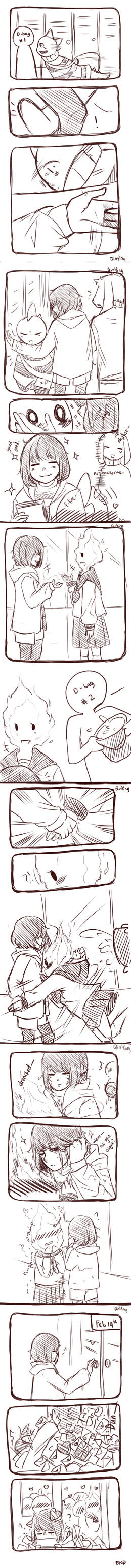 Undertale Valentine Day Comic