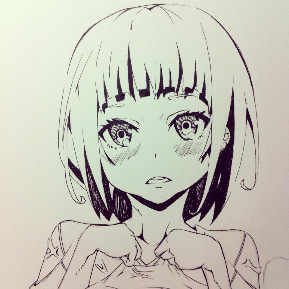 short haired girl!