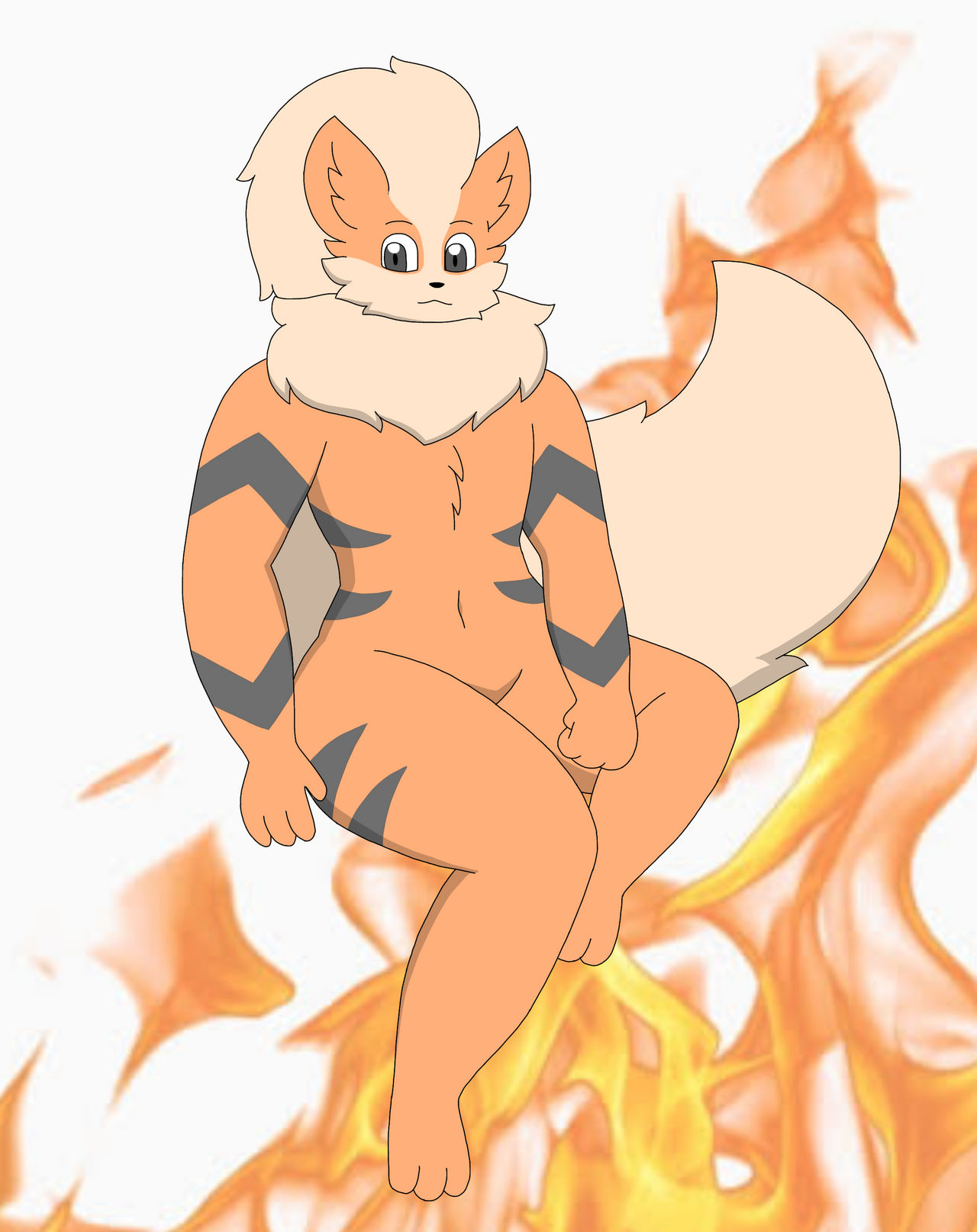 Anthro Arcanine