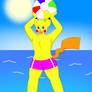 Elijah on the beach