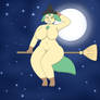 A leafy witch