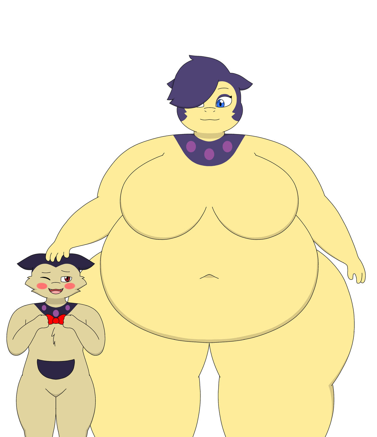 Vulcan petting Buster