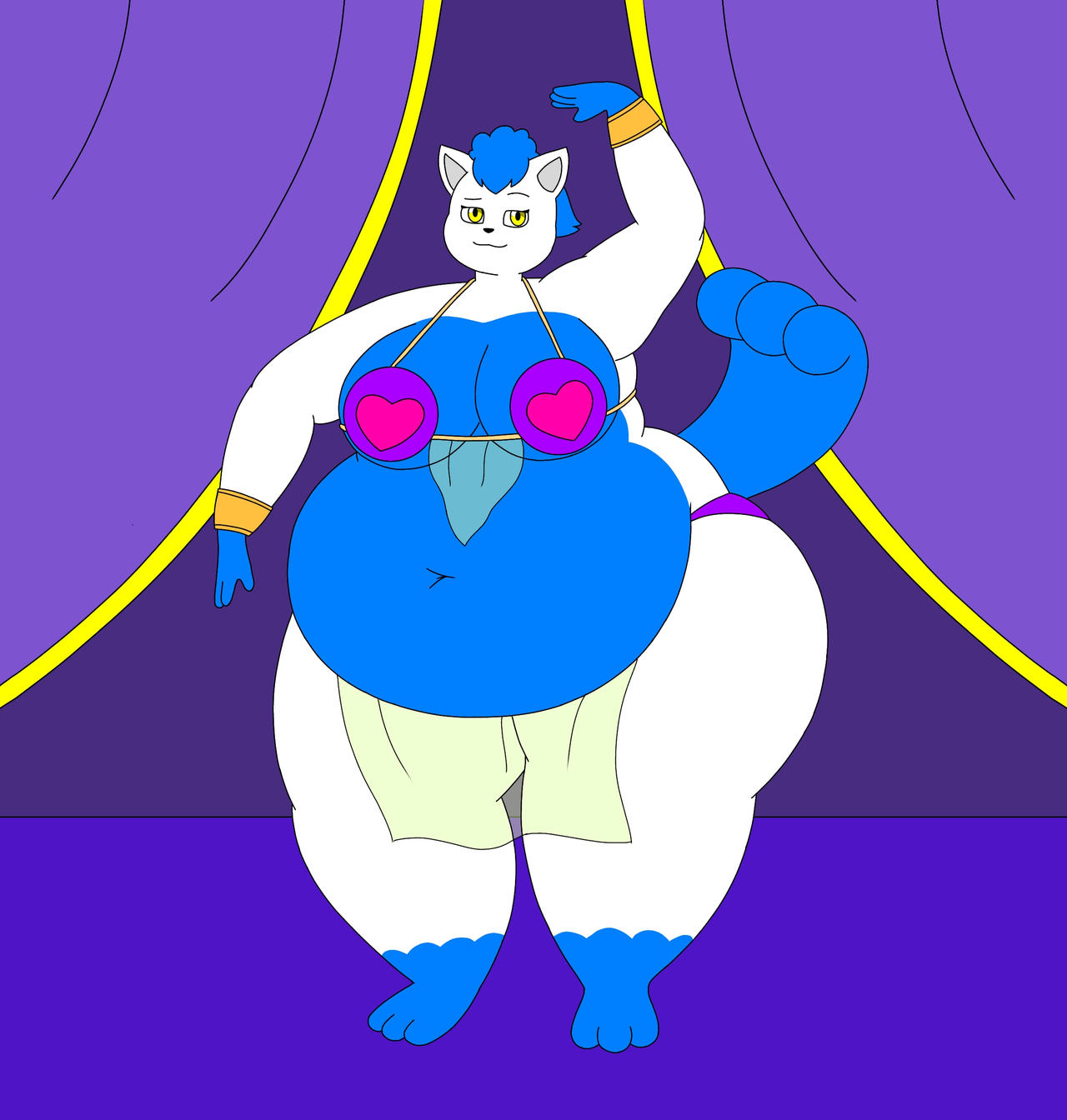 belly dancer Sapphire