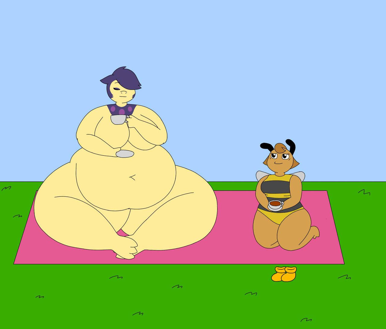 Outdoor teatime