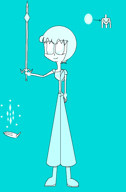 Diamondyna the Camila s New Guardian Gemsona Oc