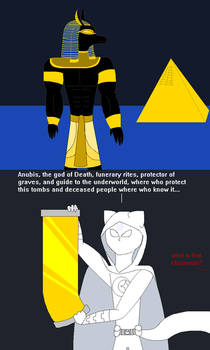 they know about Anubis the god of the underworld