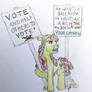 Treehugger Protest Signs Help Voting