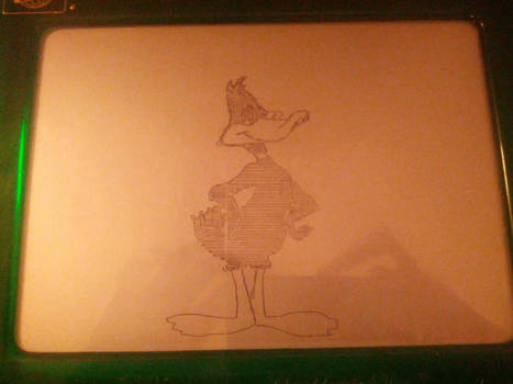 Etch A Sketch Daffy Duck