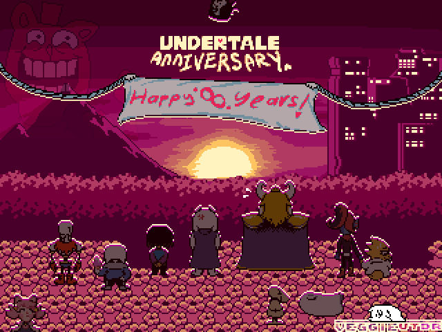 8th Anniversary / Infinity ~ Undertale by veggieUTDR on DeviantArt