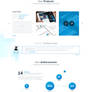 One Page Media Type PSD Template